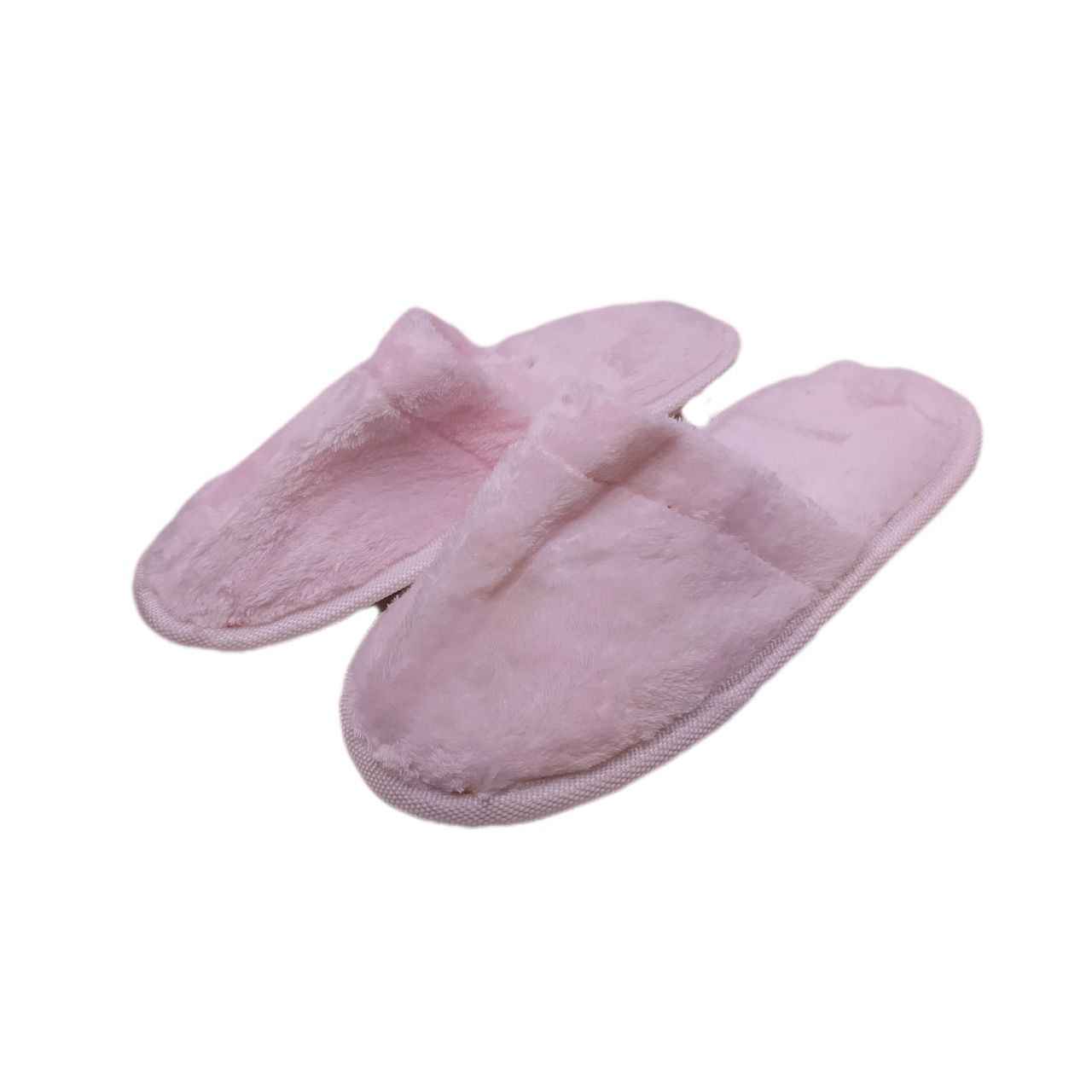 Chaussons Roses Doux en Peluche pour Femme – Modèle Honey