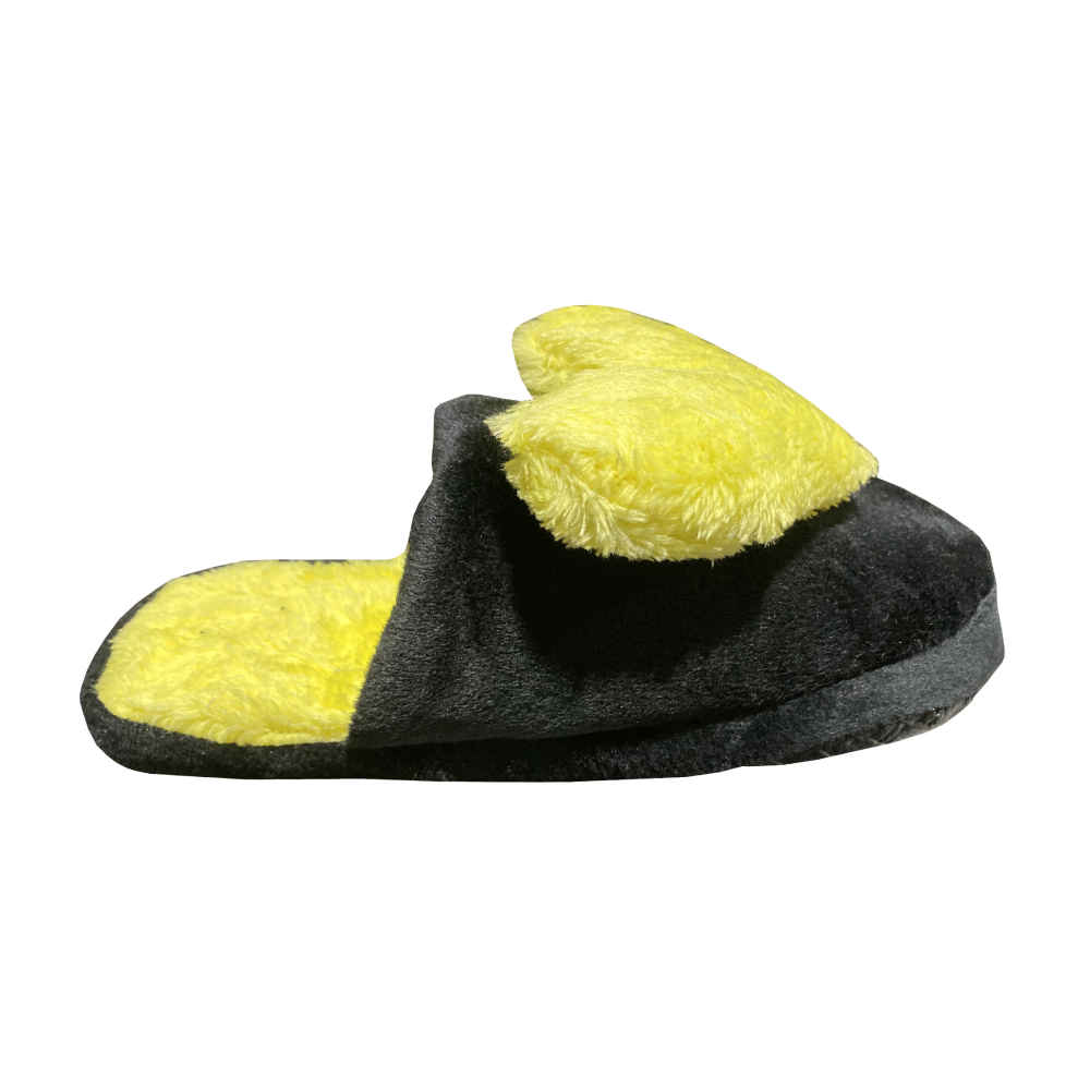Chaussons Doux en Peluche pour Femmes Modèle Cœur