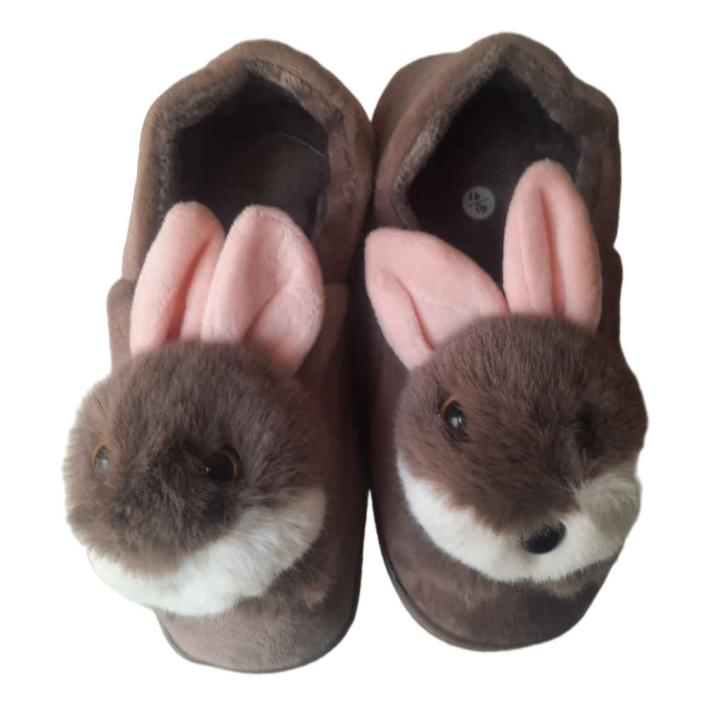 Chaussons Doux en Peluche pour Femmes Modèle Khargoosh