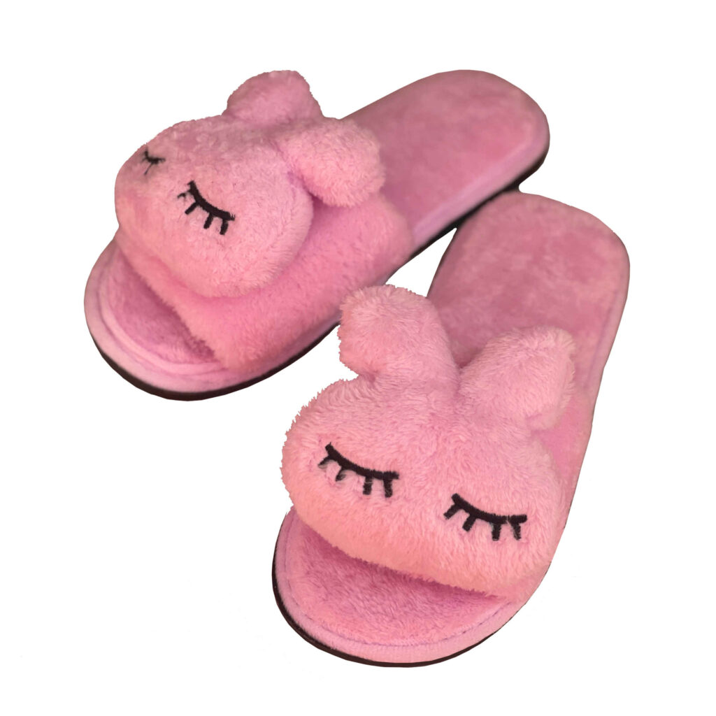Chaussons Doux en Peluche pour Femmes Modèle Roby