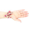 Montre foulard en tissu floral bohème pour femmes – Calligraphie perse In Niz Bogzarad