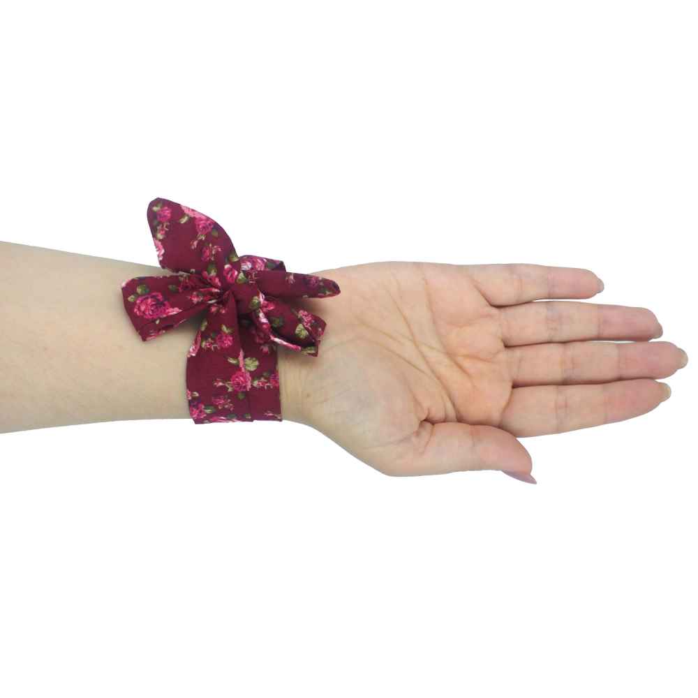 Montre foulard en tissu floral Liberty bohème pour femmes – Karin