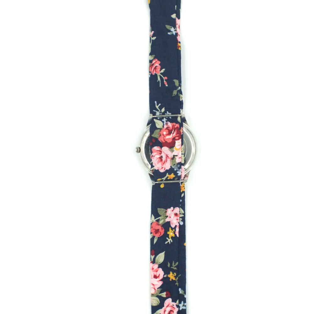 Montre foulard en tissu floral Liberty bohème pour femmes – Mohana
