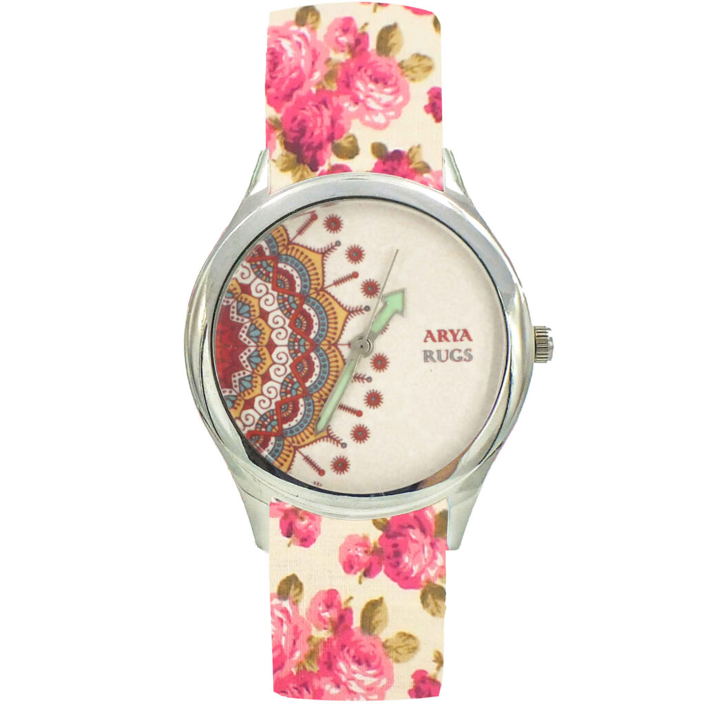 Montre foulard en tissu floral Liberty bohème pour femmes – Panah