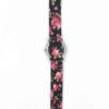 Montre foulard en tissu floral bohème pour femmes – Calligraphie perse Hich