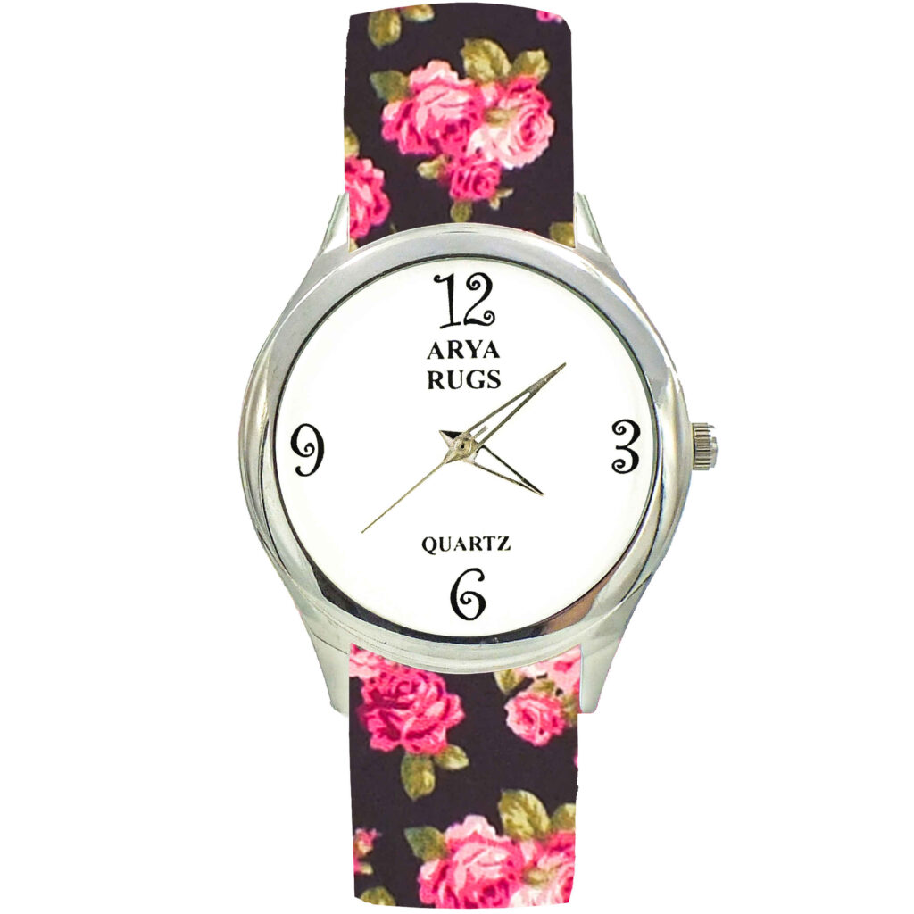 Montre foulard en tissu floral Liberty bohème pour femmes – Raz