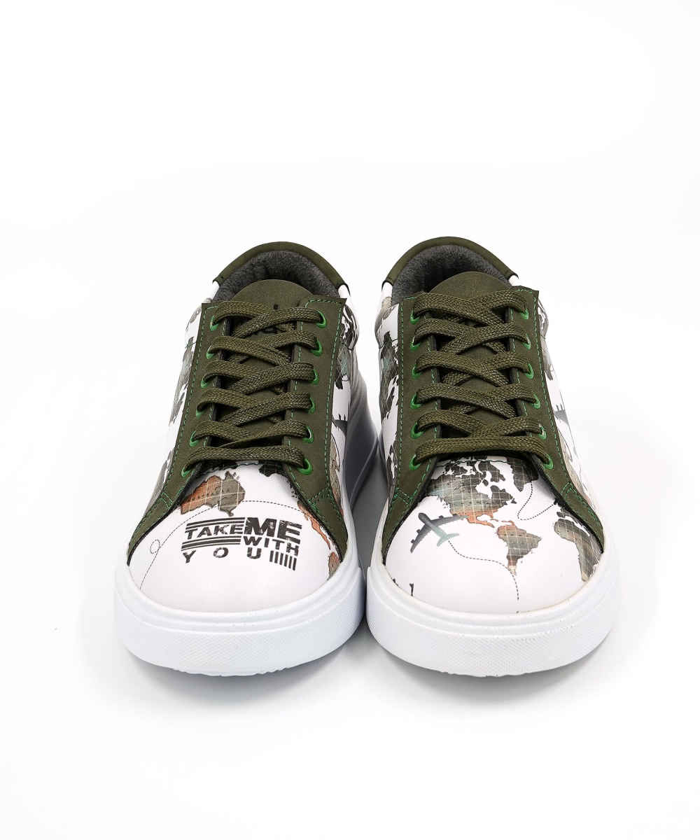 Chaussures à motifs graffiti – Chaussures décontractées et raffinées pour femme – Modèle Rana