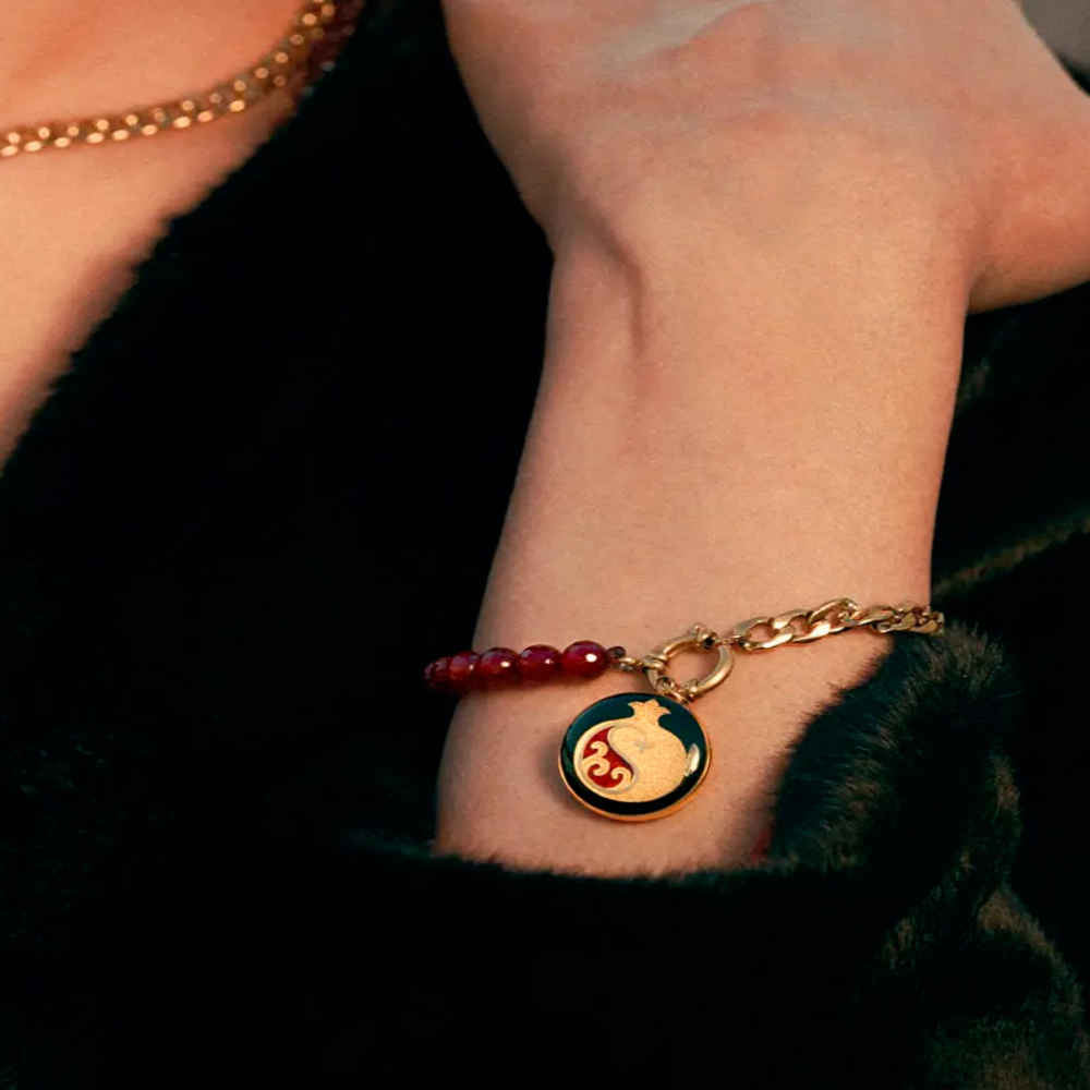 Bracelet Perlé Persan pour Femme – Design Yalda