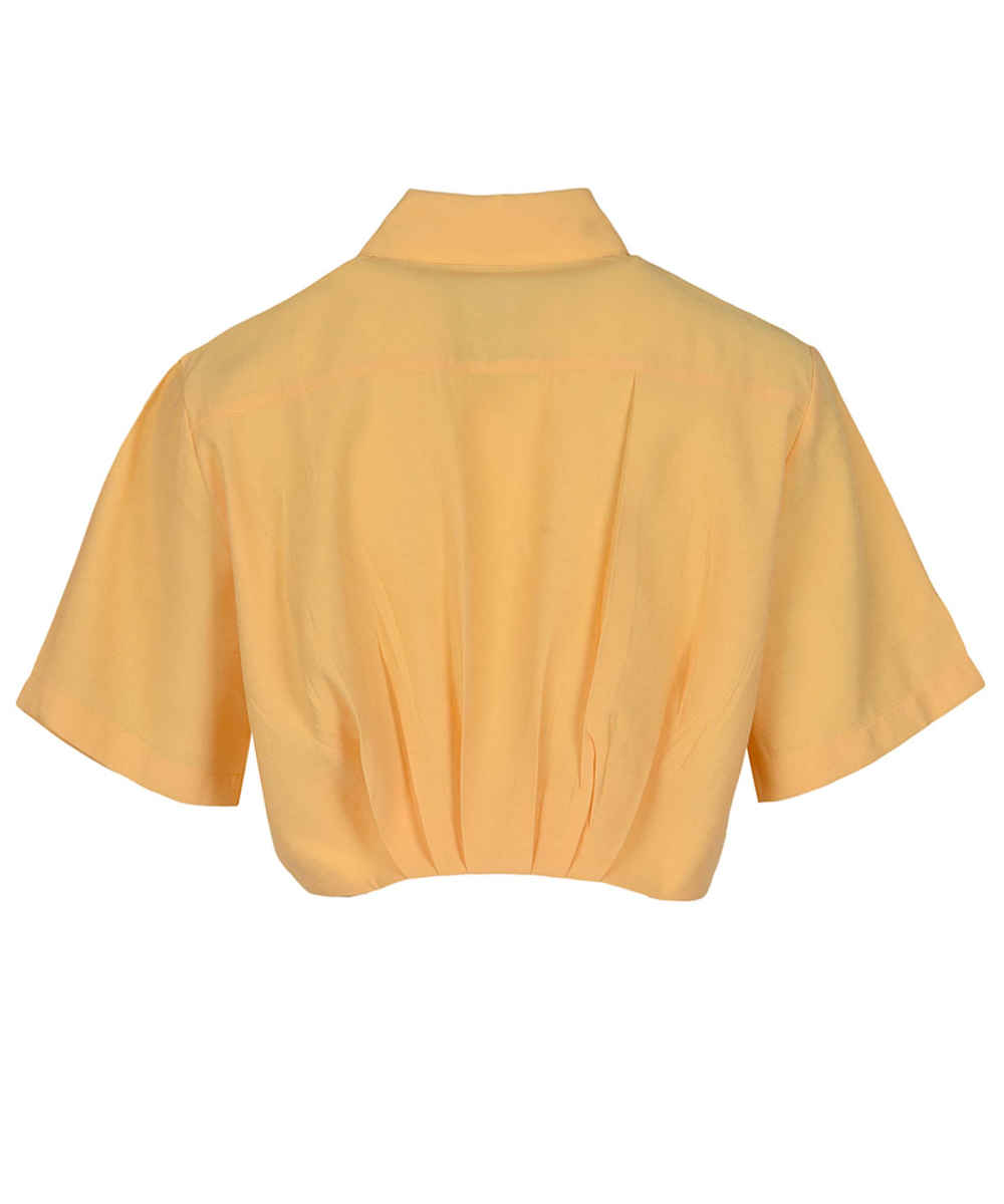 Chemise brodée à manches courtes pour femmes Modèle Luna