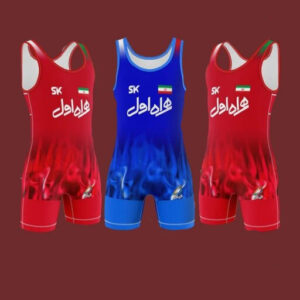 Singlet de Lutte Sans Manches pour Hommes Iranien Modèle Tiara