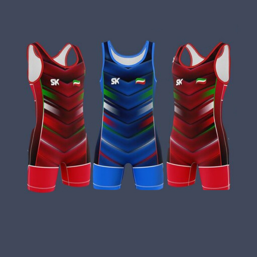 Singlet de Lutte Sans Manches pour Hommes Iranien Modèle Marian