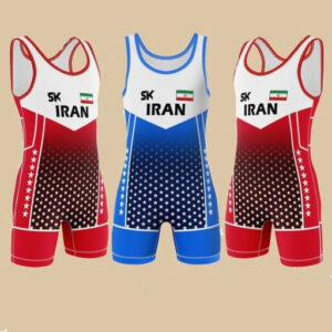 Singlet de Lutte Sans Manches pour Hommes Iranien Modèle Arman