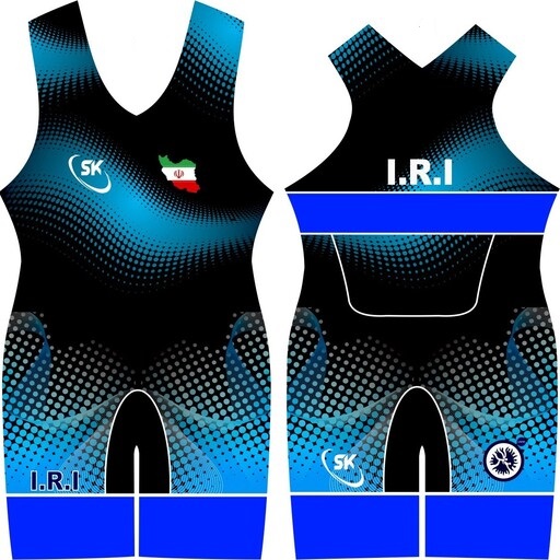 Singlet de Lutte Sans Manches pour Hommes Iranien Modèle Rayan