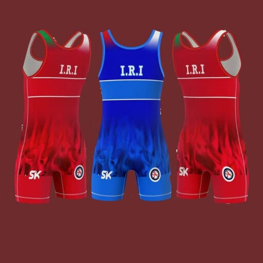 Singlet de Lutte Sans Manches pour Hommes Iranien Modèle Tiara