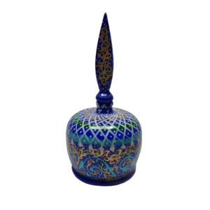 Contenant Persan Surma Dani pour Conserver le Khol en Os de Chameau Tazhib