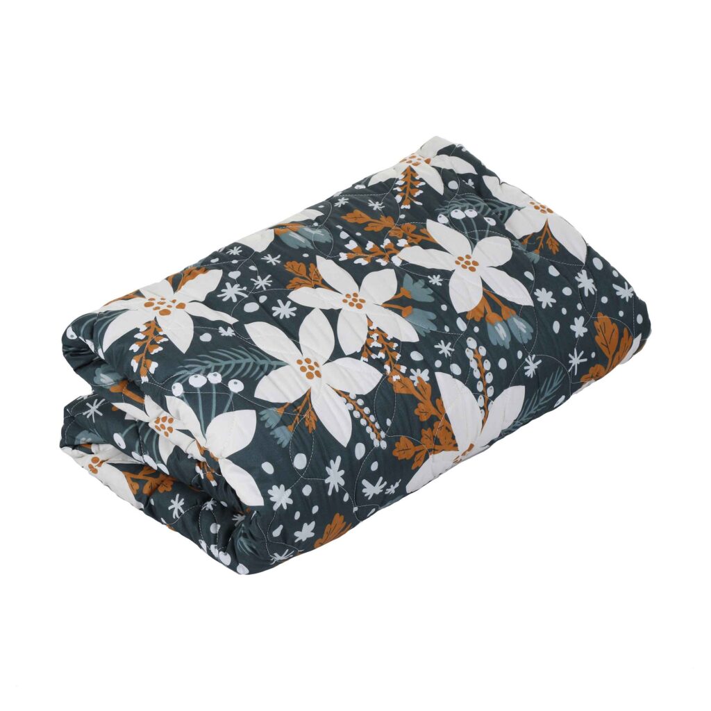 Couverture Korsi persane – Épaisse, lourde et chaude taille simple Yasin