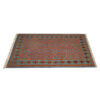 Tapis Kilim en laine persane tissé à la main Traditionnel Qashqai Borna