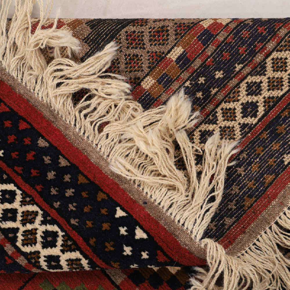 Tapis persan en laine tribal noué à la main Parisa