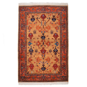 Tapis persan noué à la main Isfahan tribal laine Vagireh