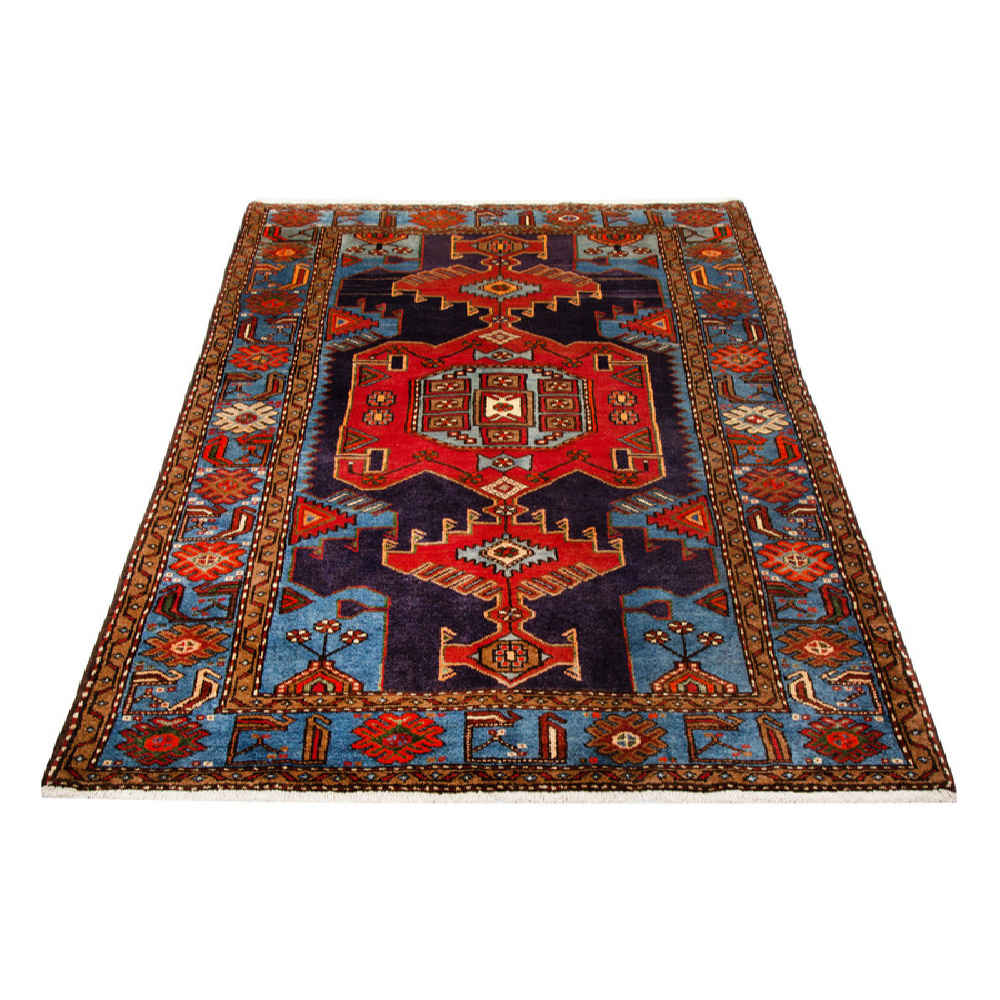 Tapis persan noué à la main chef-d’œuvre Zanjan en laine Farhang