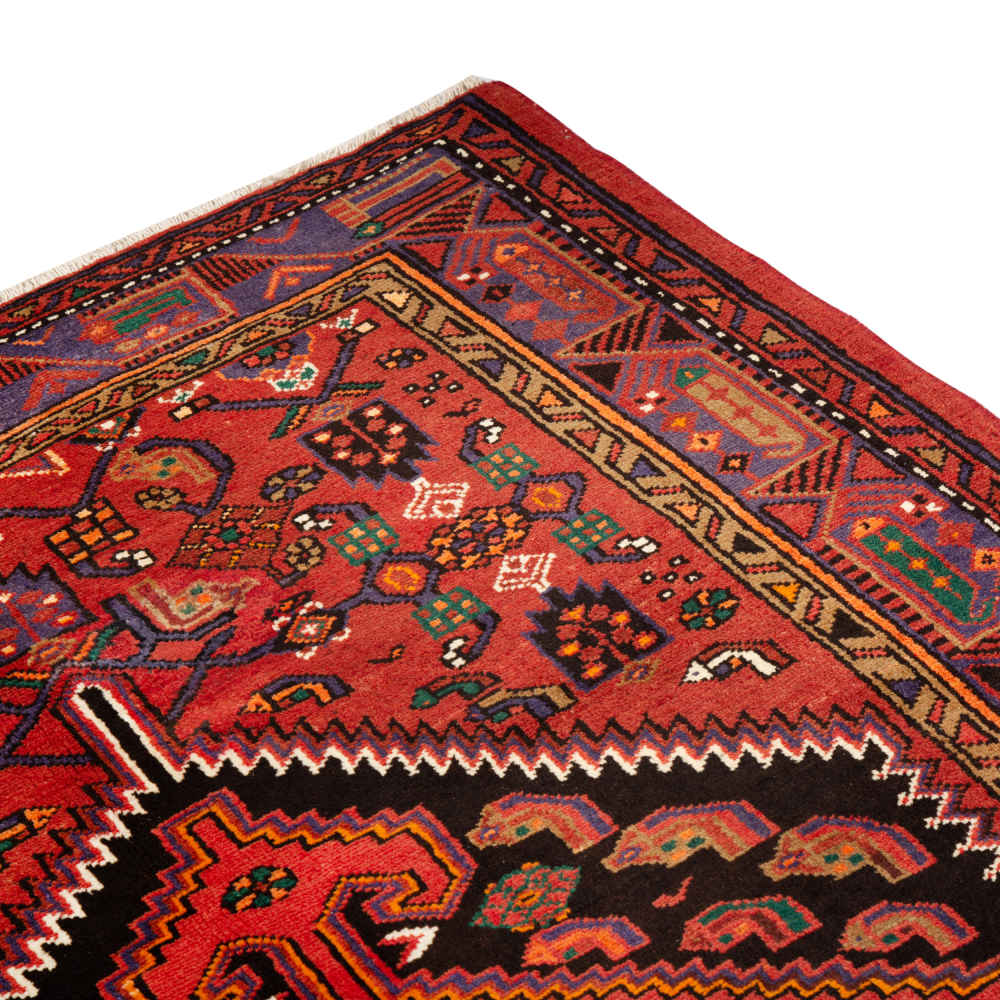 Tapis persan noué à la main chef-d’œuvre Zanjan en laine Kasra