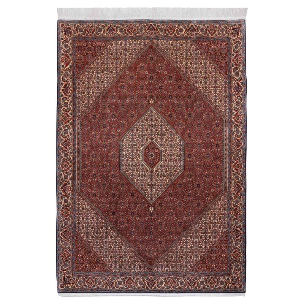 Tapis persan noué à la main chef-d'œuvre Zanjan en laine Kork Reyhan