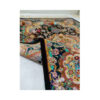 Tapis persan noué à la main Médaillon Tabriz en mélange coton et soie Barsam