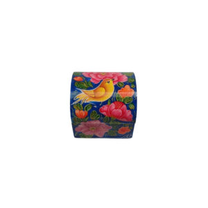 Boîte à bijoux en os artisanale avec motif Behesht d’inspiration persane