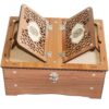 Magnifique Boîte de Rangement en Bois pour Coran - Modèle Découpé au Laser Naarin
