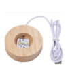 Lampe boule de cristal – veilleuse fantaisie cerf