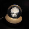Lampe boule de cristal – veilleuse fantaisie arbre de vie