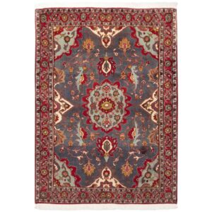 Tapis persan vintage noué à la main laine Diana