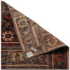Tapis patchwork noué à la main persan vintage Haris