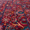 Tapis patchwork noué à la main persan vintage Koomeh