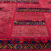 Tapis patchwork noué à la main persan vintage Veis
