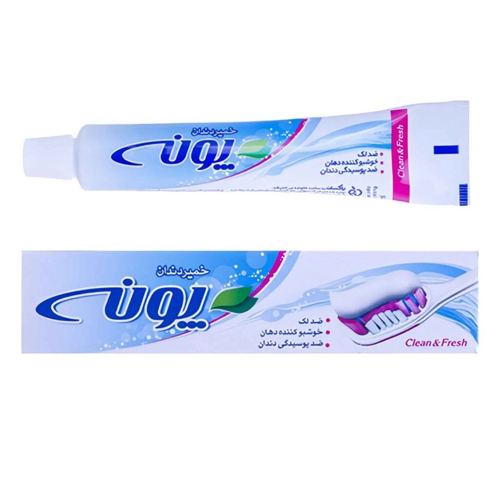 Dentifrice blanchissant propre et frais Pooneh iranien — lot de 12