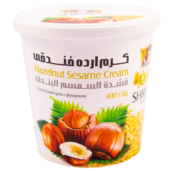 Crème Tahini Sauce Sésame avec Saveur Noisette - Shirreza, 400 gr (3x)