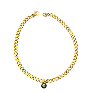 Bracelet Cheville en Acier Cheshm Nazar Modèle Elham