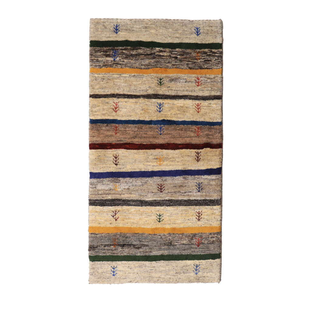 Tapis Gabbeh en laine persane tissé à la main Tanha