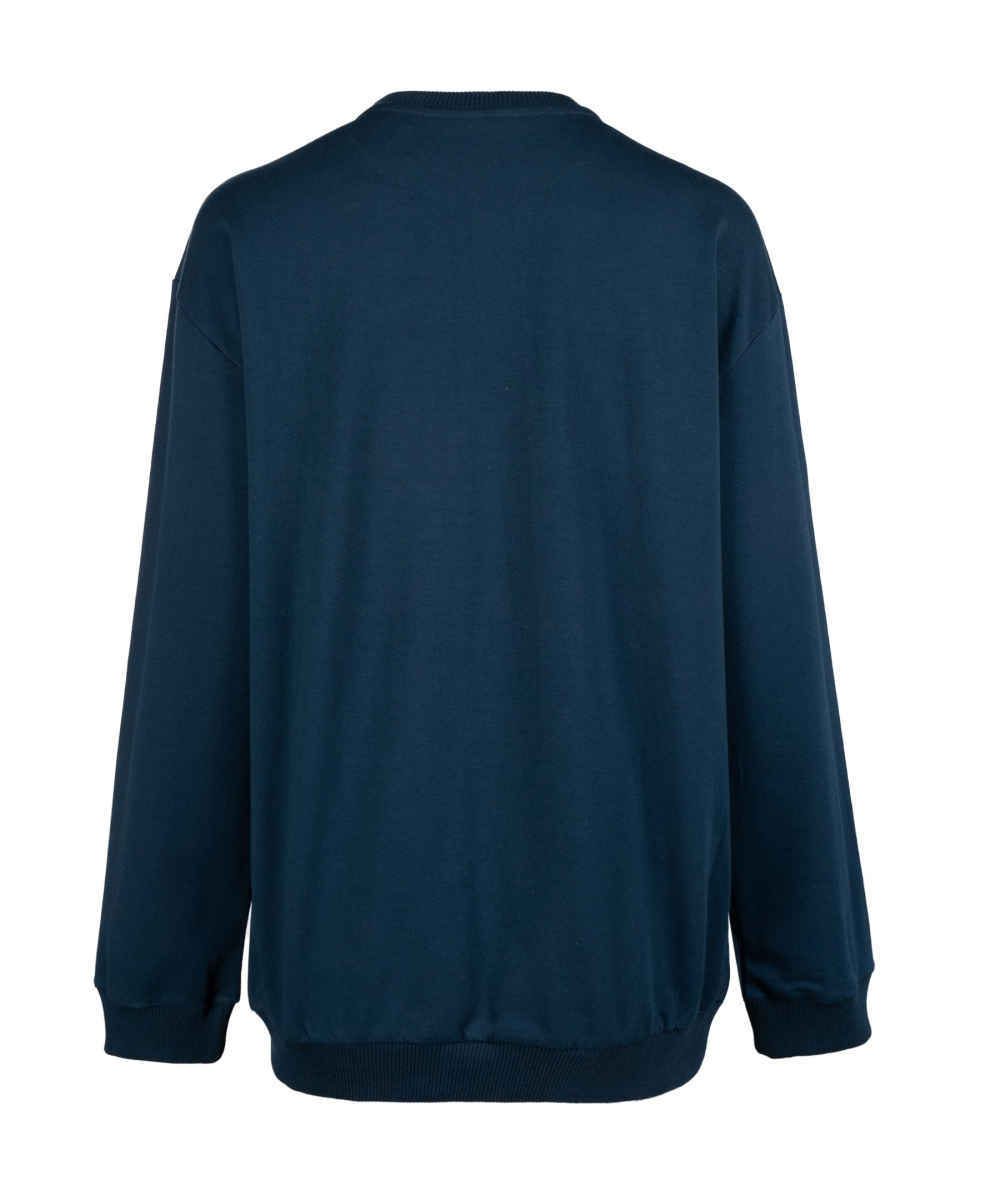 Sweat-shirt décontracté pour femme à col rond — Modèle Café