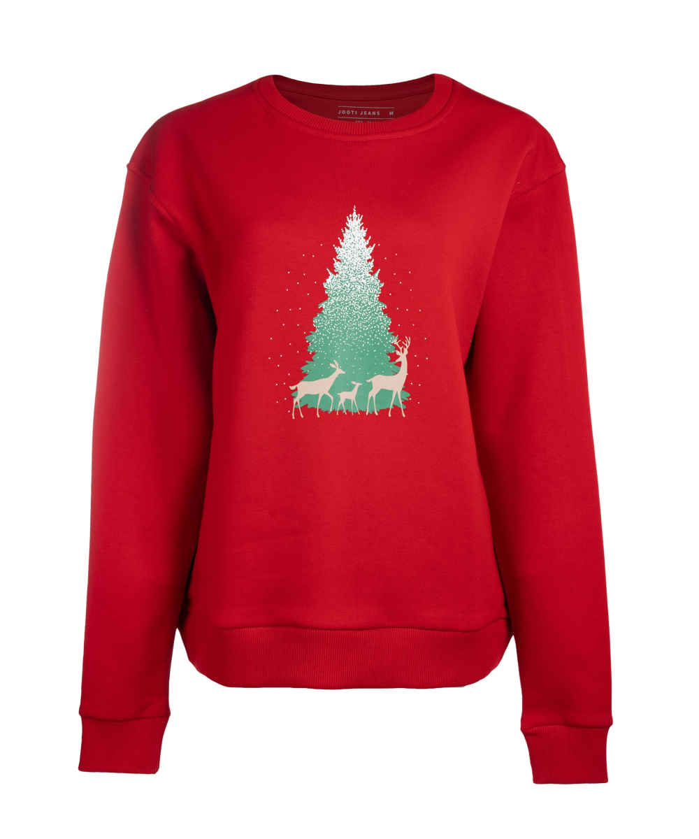 Sweat-shirt décontracté pour femme Col rond Modèle Hasti