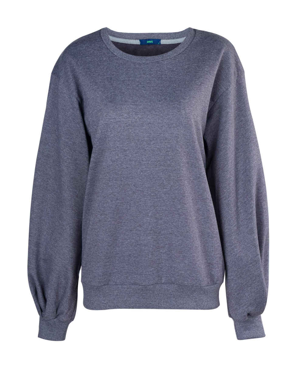 Sweat-shirt décontracté pour femme Col rond Modèle RNS