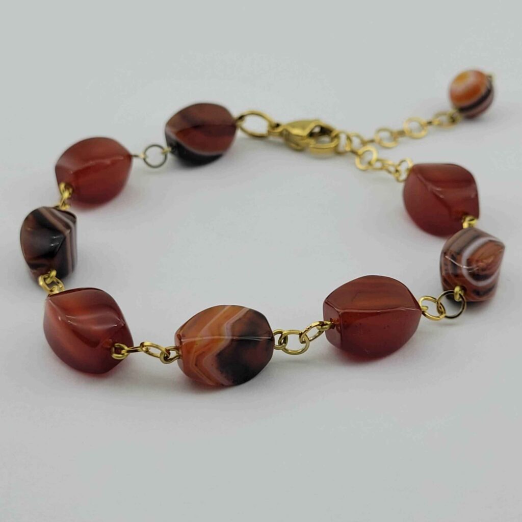 Bracelet Perlé pour Femme – Agate Soleimani