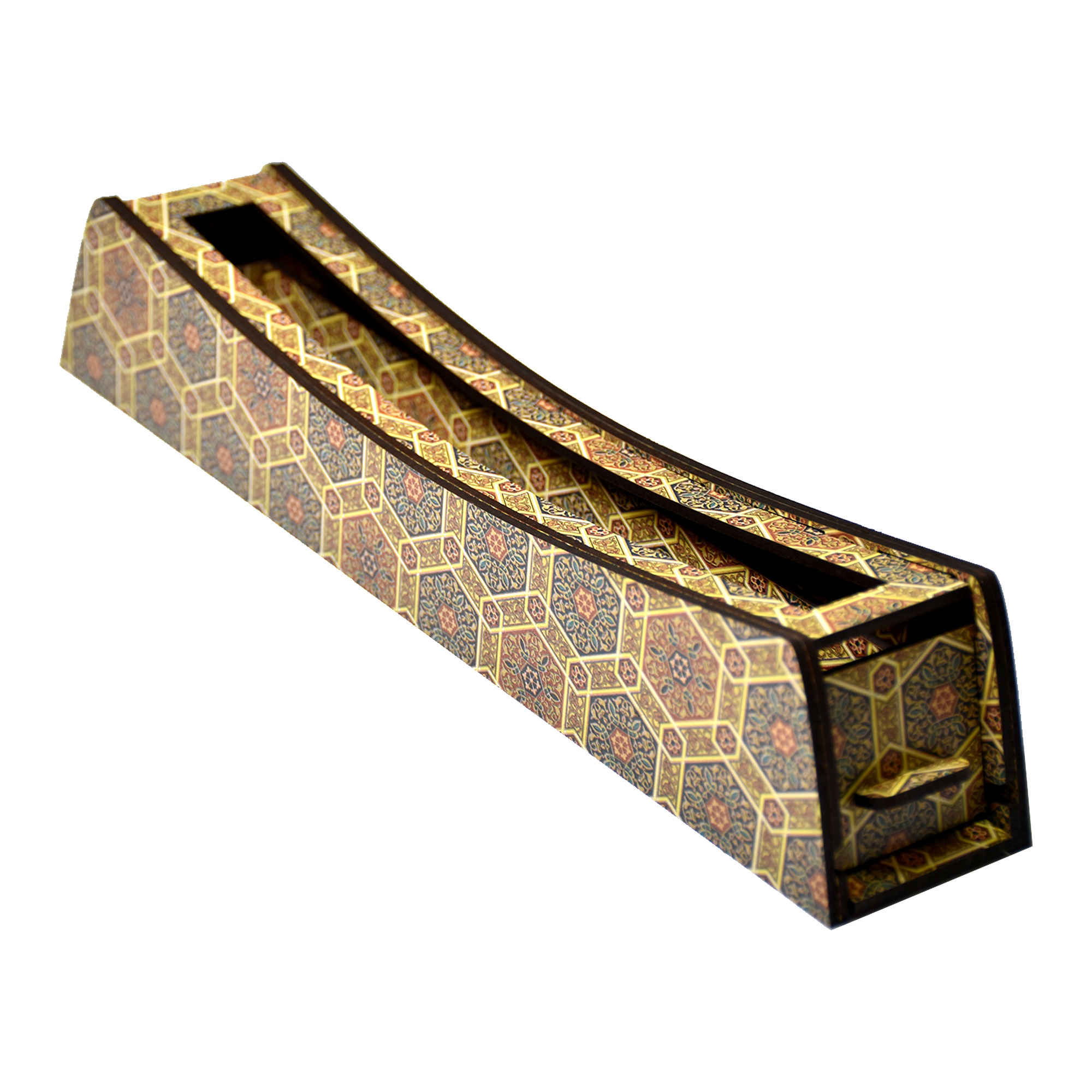 Porte-encens persan en bois – Modèle Bahareh (Lot de 2)