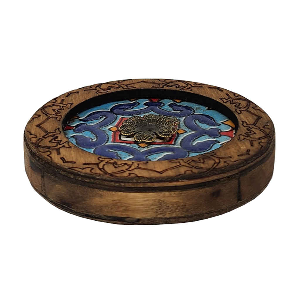 Porte-encens en bois – Modèle Kaashi Gerd (Lot de 2)