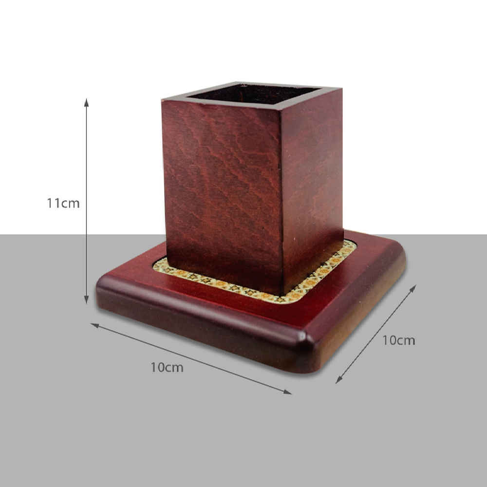 Accessoires organiseur de bureau en bois – Modèle Modalin (9 pièces)