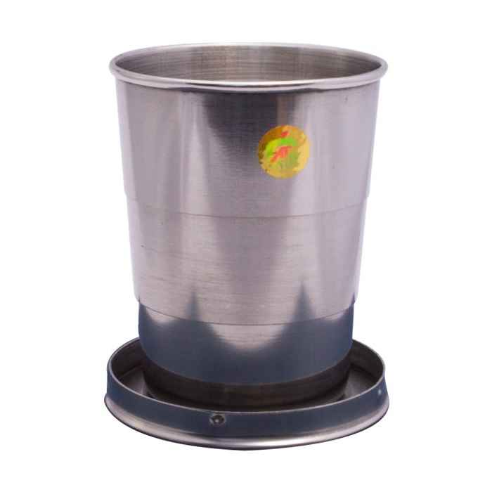 Tasse en Acier pour Camping – Pliable, Légère et Incassable