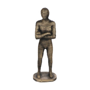 Figurine décorative de momie dorée – Sculpture de l’art de l’Égypte ancienne