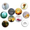 Ensemble de badges islamiques pour musulmans - Imam Zaman