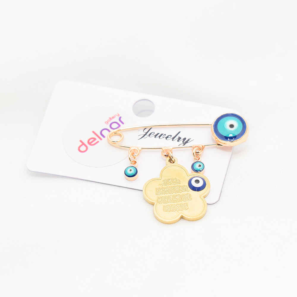 Broche épingle de sûreté islamique Mauvais Œil Delnar